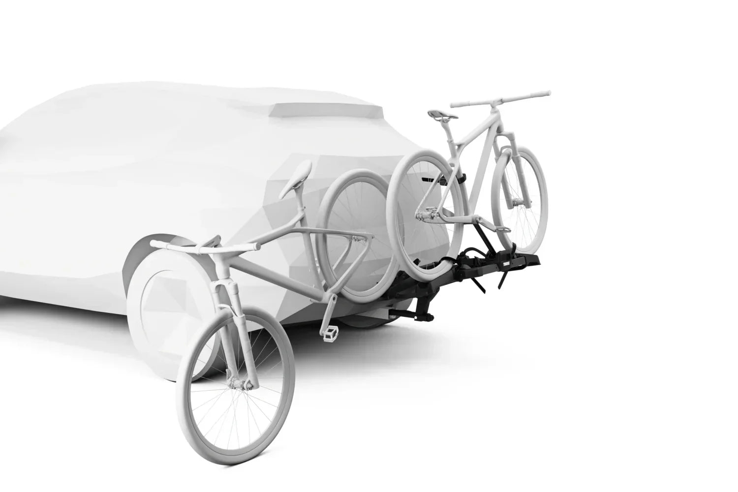Thule Outpace 3 - 9013200 - 3 Bike Folding Towball Carrier - Image 11
