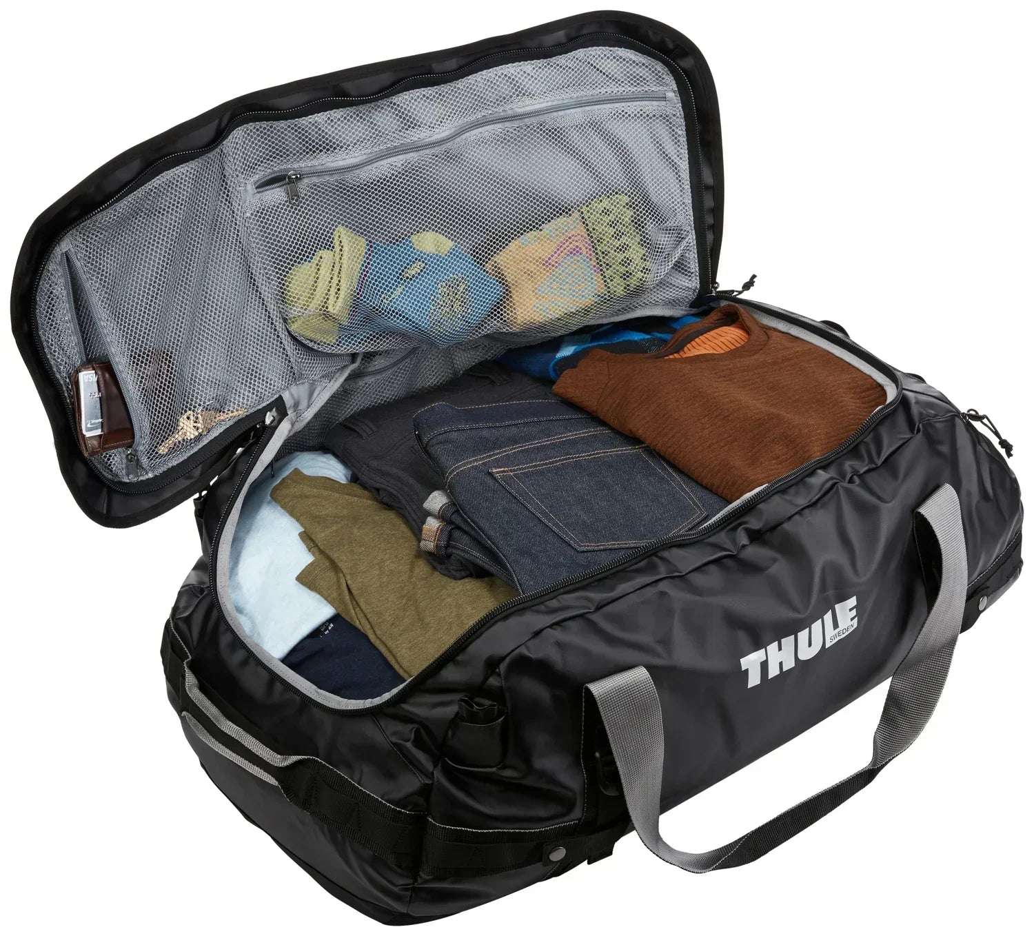 Thule Chasm 130L Duffel Bag Black Used