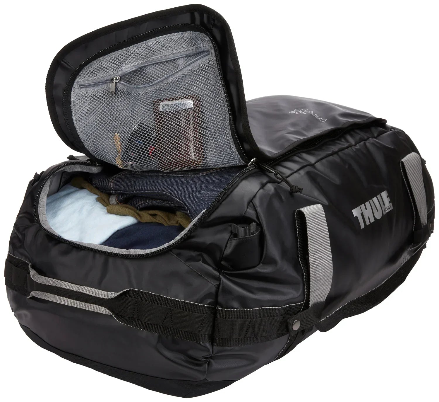 Thule Chasm 130L Duffel Bag Black Used - Image 12
